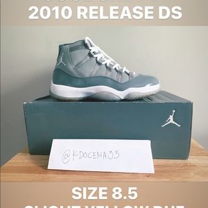 JORDAN COOL GREY 11 2010 RELEASE